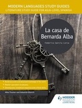 Cover: Modern Languages Study Guides: La casa de Bernarda Alba - Hodder Education