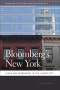 Cover: Bloomberg's New York - University of Georgia Press