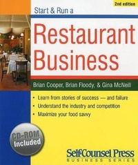 Enlarge image Cover: Start and Run a Restaurant Business - Self Counsel Press Inc