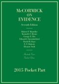 Cover: Evidence (Pocket Part) - LEG Inc. (dba West Academic Publishing