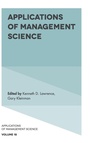 Cover: Applications of Management Science - Emerald Publishing Limited