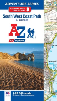 Abbildung von: SW Coast Path Dorset Adventure Atlas - Geographers' A-Z Map Co Ltd