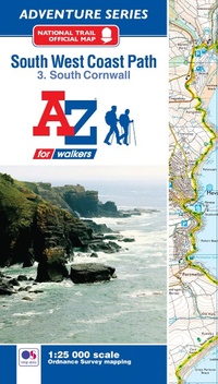 Abbildung von: SW Coast Path South Cornwall Adventure Atlas - Geographers' A-Z Map Co Ltd