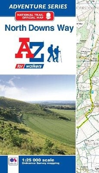 Abbildung von: North Downs Way Adventure Atlas - Geographers' A-Z Map Co Ltd
