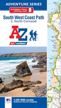 Abbildung von: SW Coast Path North Cornwall Adventure Atlas - Geographers' A-Z Map Co Ltd