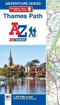 Abbildung von: Thames Path Adventure Atlas - Geographers' A-Z Map Co Ltd