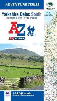 Abbildung von: Yorkshire Dales South A-Z Adventure Atlas - Geographers' A-Z Map Co Ltd