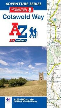 Abbildung von: Cotswold Way National Trail Official Map - Geographers' A-Z Map Co Ltd