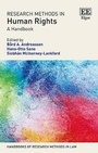 Cover: Research Methods in Human Rights - Edward Elgar Publishing