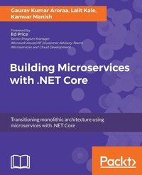 Enlarge image Cover: Building Microservices with .NET Core - Packt Publishing