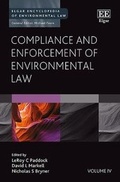 Abbildung von: Compliance and Enforcement of Environmental Law - Edward Elgar Publishing