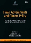 Cover: Firms, Governments and Climate Policy - Edward Elgar Publishing