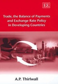 Cover: Trade, the Balance of Payments and Exchange Rate Policy in Developing Countries - Edward Elgar Publishing