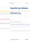 Cover: Medienvertrauen - eine vergleichende Perspektive - Schwabe Verlagsgruppe AG Schwabe Verlag