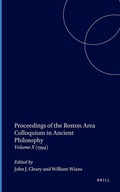 Cover: Proceedings of the Boston Area Colloquium in Ancient Philosophy - University Press of America