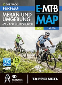 Abbildung von: E-Bike-Karte Meran und Umgebung - Athesia-Tappeiner Verlag