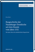Cover: Baugeschichte der Naumburger Domkirche seit dem Brande vom Jahre 1532 - Mitteldeutscher Verlag