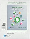 Cover: Managerial Accounting - Pearson