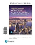 Cover: Horngren's Cost Accounting - Pearson
