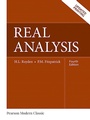 Cover: Real Analysis (Classic Version) - Pearson