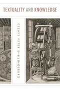 Cover: Textuality and Knowledge - Pennsylvania State University Press