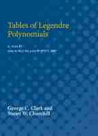 Enlarge image Cover: Legendre Polynomials - The University of Michigan Press
