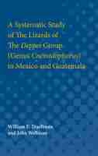 Abbildung von: A Systematic Study of The Lizards of The Deppei Group (Genus Cnemidophorus) in Mexico and Guatemala - The University of Michigan Press