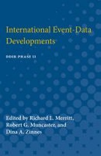 Enlarge image Cover: International Event-Data Developments - The University of Michigan Press