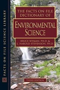 Enlarge image Cover: The Facts on File Dictionary of Environmental Science - Facts On File Inc