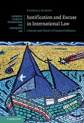 Cover: Justification and Excuse in International Law - Cambridge University Press