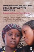 Cover: Empowering Adolescent Girls in Developing Countries - Routledge