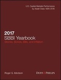 Cover: 2017 Stocks, Bonds, Bills, and Inflation (SBBI) Yearbook - Wiley