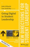 Cover: Going Digital in Student Leadership - Jossey-Bass