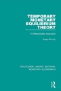 Cover: Temporary Monetary Equilibrium Theory - Routledge
