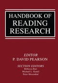 Abbildung von: Handbook of Reading Research - Routledge