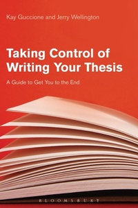 Enlarge image Cover: Taking Control of Writing Your Thesis - Bloomsbury Academic