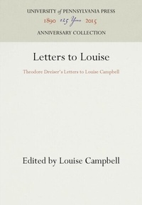 Abbildung von: Letters to Louise - University of Pennsylvania Press