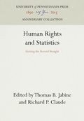 Cover: Human Rights and Statistics - University of Pennsylvania Press