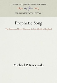 Enlarge image Cover: Prophetic Song - University of Pennsylvania Press
