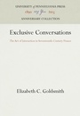 Cover: Exclusive Conversations - University of Pennsylvania Press