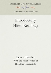 Abbildung von: Introductory Hindi Readings - University of Pennsylvania Press