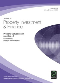 Abbildung von: Property valuations in practice - I - Emerald Group Publishing Limited