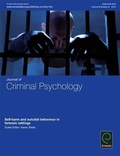 Cover: Self-harm and suicidal behaviour in forensic settings - Emerald Group Publishing Limited