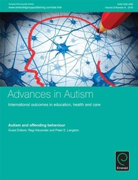Enlarge image Cover: Autism and offending behaviour - Emerald Group Publishing Limited