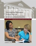 Cover: Investigating Sophomore Student Success - National Resource Center for The First Year Experience & Students in Transition