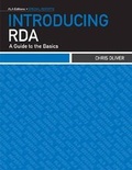 Cover: Introducing RDA - ALA Editions