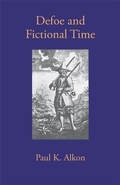 Cover: Defoe and Fictional Time - University of Georgia Press