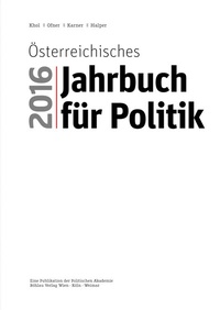 Abbildung von: Österreichisches Jahrbuch für Poltik 2016 - Böhlau