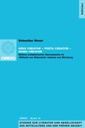 Cover: Deus creator - Poeta creator - Homo creator - B&ouml;hlau