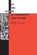 Cover: At the Nexus of Philosophy and History - University of Georgia Press